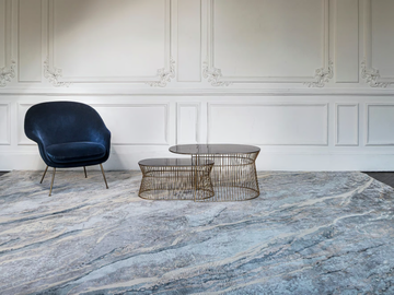 ONYX STARDUST - Rectangular handmade silk rug by Edition Bougainville - view 3